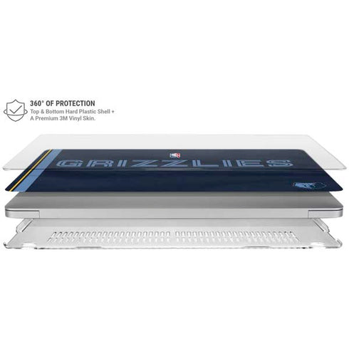 NBA Memphis Grizzlies Jersey MacBook Air 15in (2023-2025) Case plus Skin